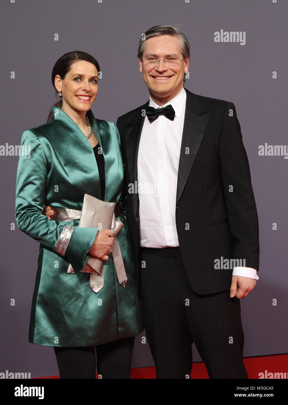 Alexander Otto und Frau Dorit , , Grosse Geburtstagfeier zum 70. Geburtstag  von Dr.Michael Otto im Schuppen 52 , Hamburg Stock Photo - Alamy
