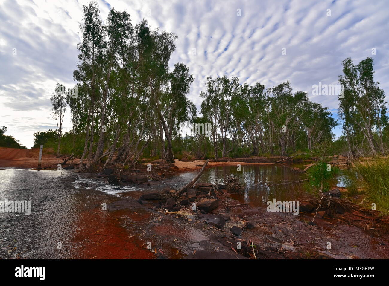 Magnificent Galvans Gorge on the Gibb River Road Kimberly Region in Western Australia Stock Photo