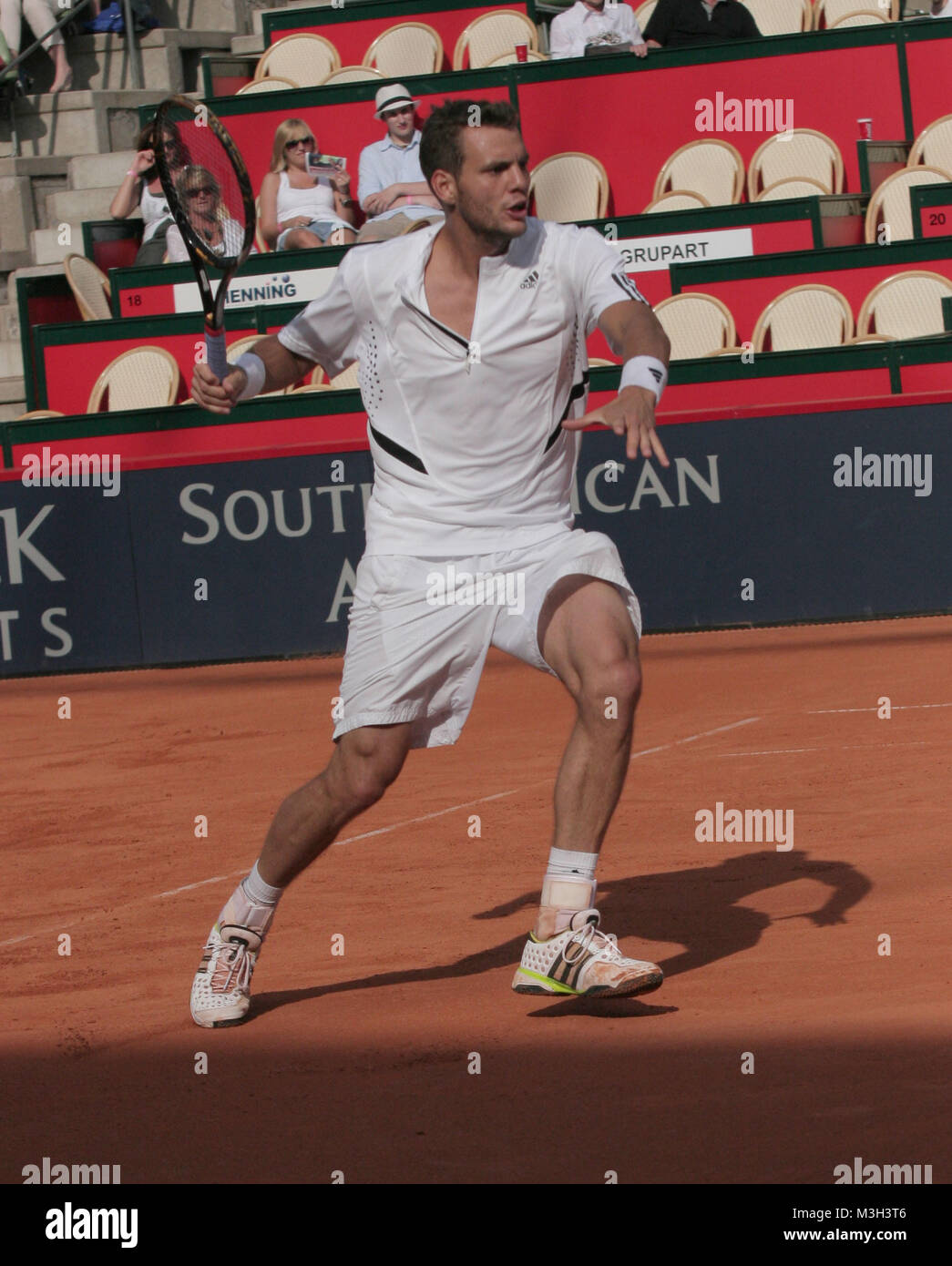 Paul -Henri Mathieu  ATP Masters Series in Hamburg  - Rothenbaum vom 12. - 18. 05.2008 Stock Photo