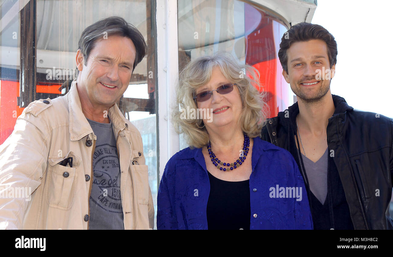 Wayne Carpendale ,Emilie Richards und Helmut Zierl Fototermin von den ZDF Sonntagsfilmen Wayne Carpendale ,Emilie Richards und Helmut Zierl Fototermin von den ZDF Sonntagsfilmen