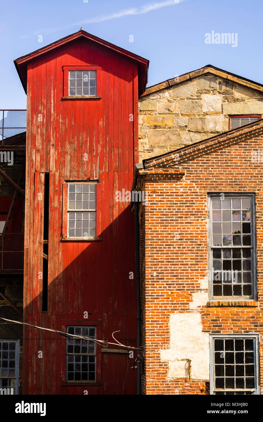 The Collins Company Axe Factory Collinsville, Connecticut, USA Stock Photo Alamy