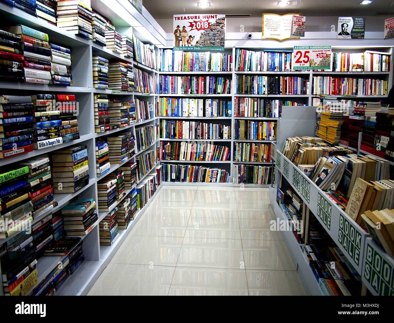 QUEZON CITY CITY, PHILIPPINES JANUARY 14, 2018 A wide selection of