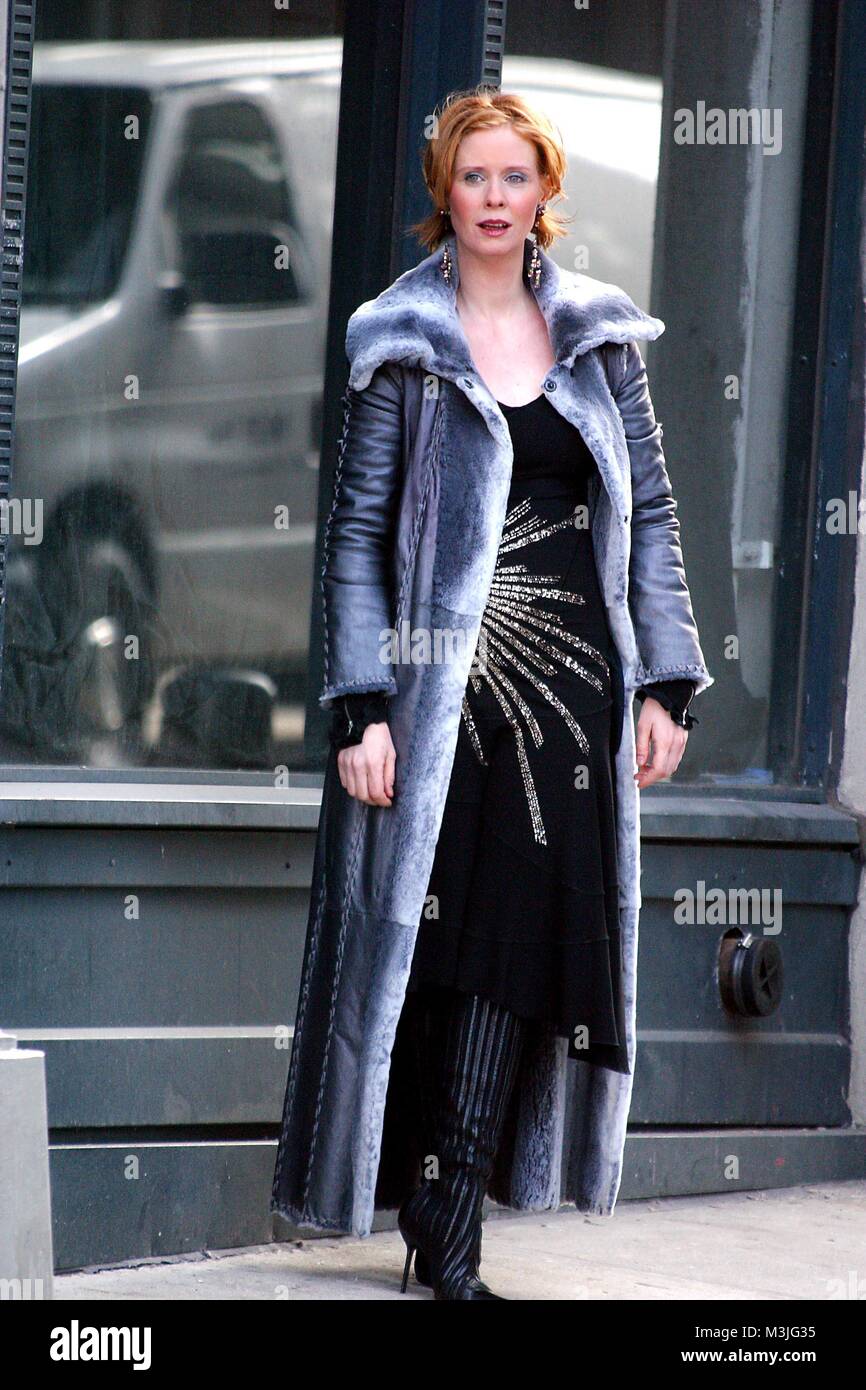New York City CelebrityArchaeology.com 2003 FILE PHOTO Cynthia Nixon ...
