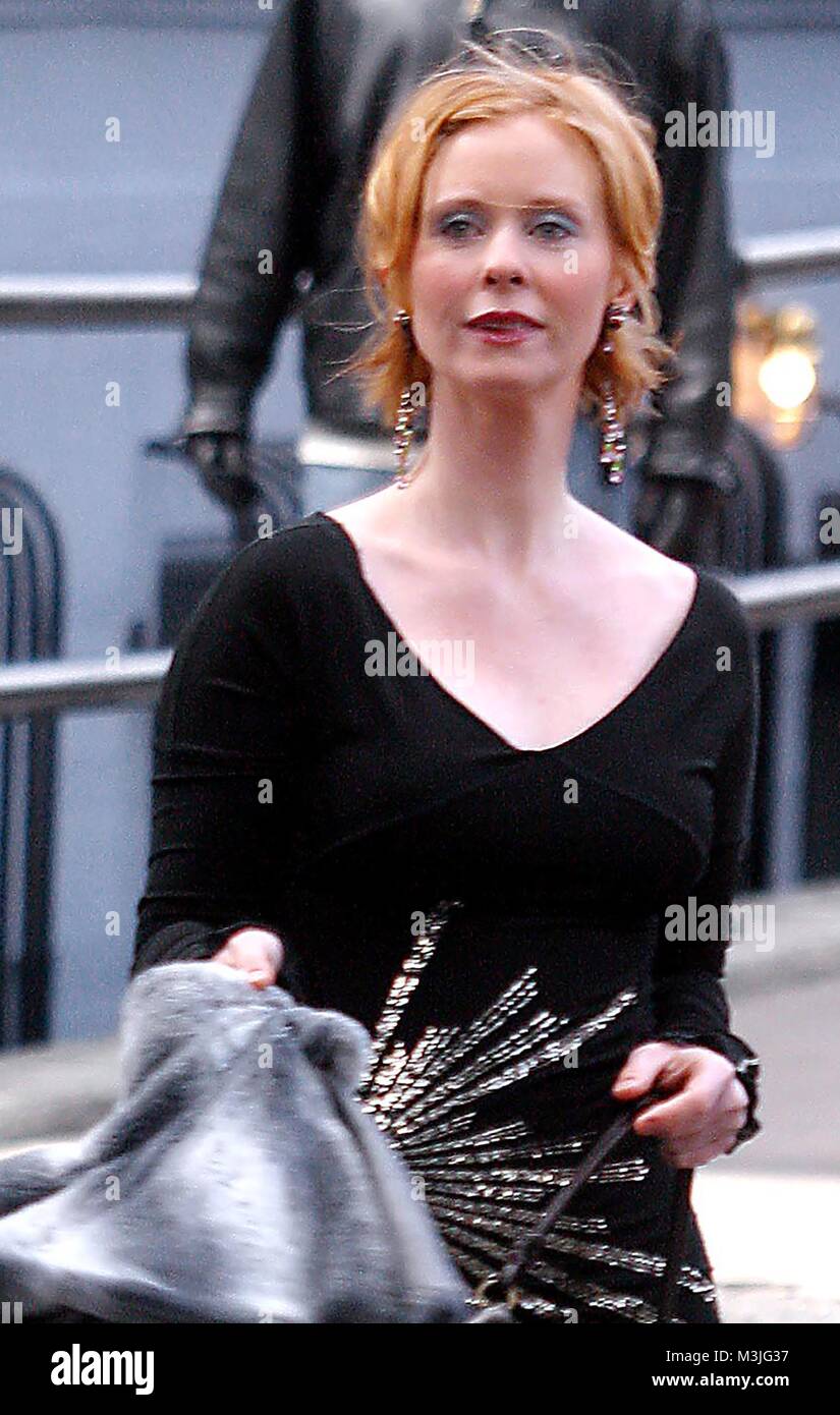 New York City CelebrityArchaeology.com 2003 FILE PHOTO Cynthia Nixon ...