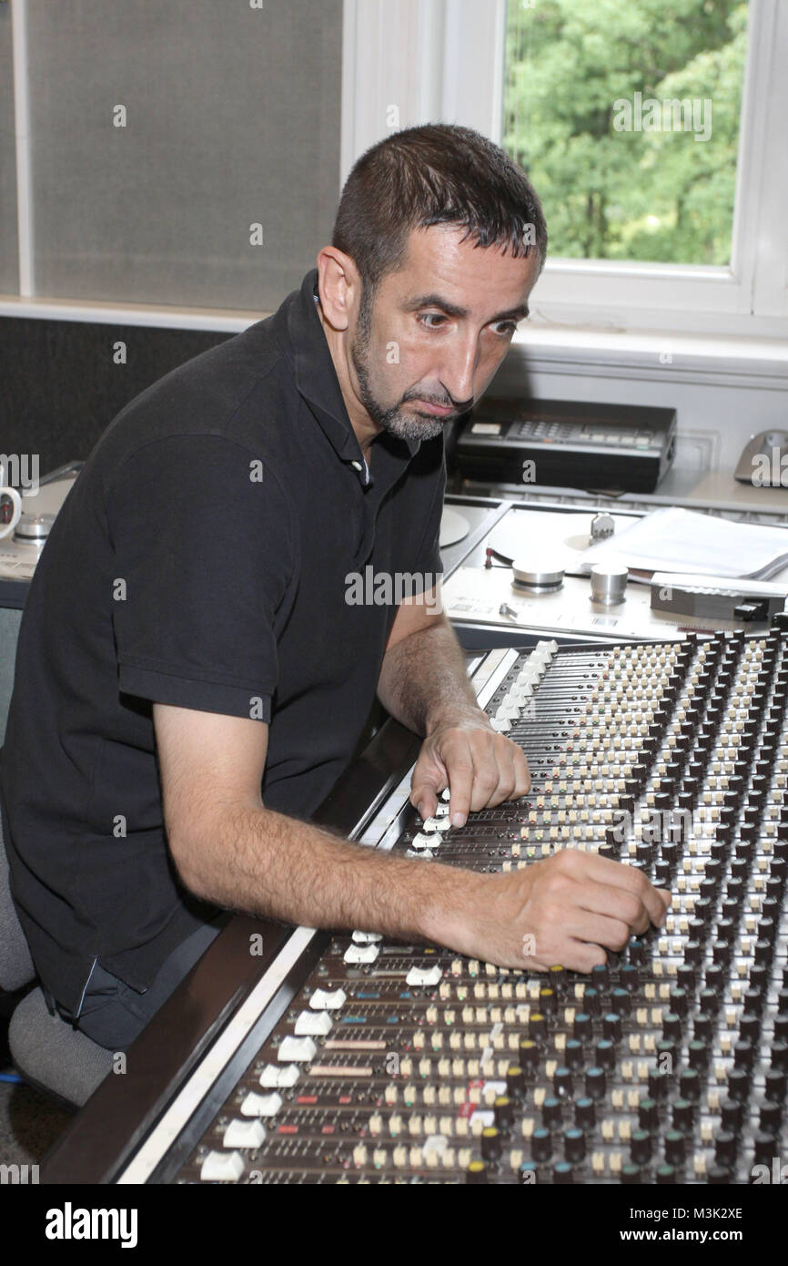 Produktion der neuen TKKG Hoerspiele 165/166 im Studio bei Heikedine ...