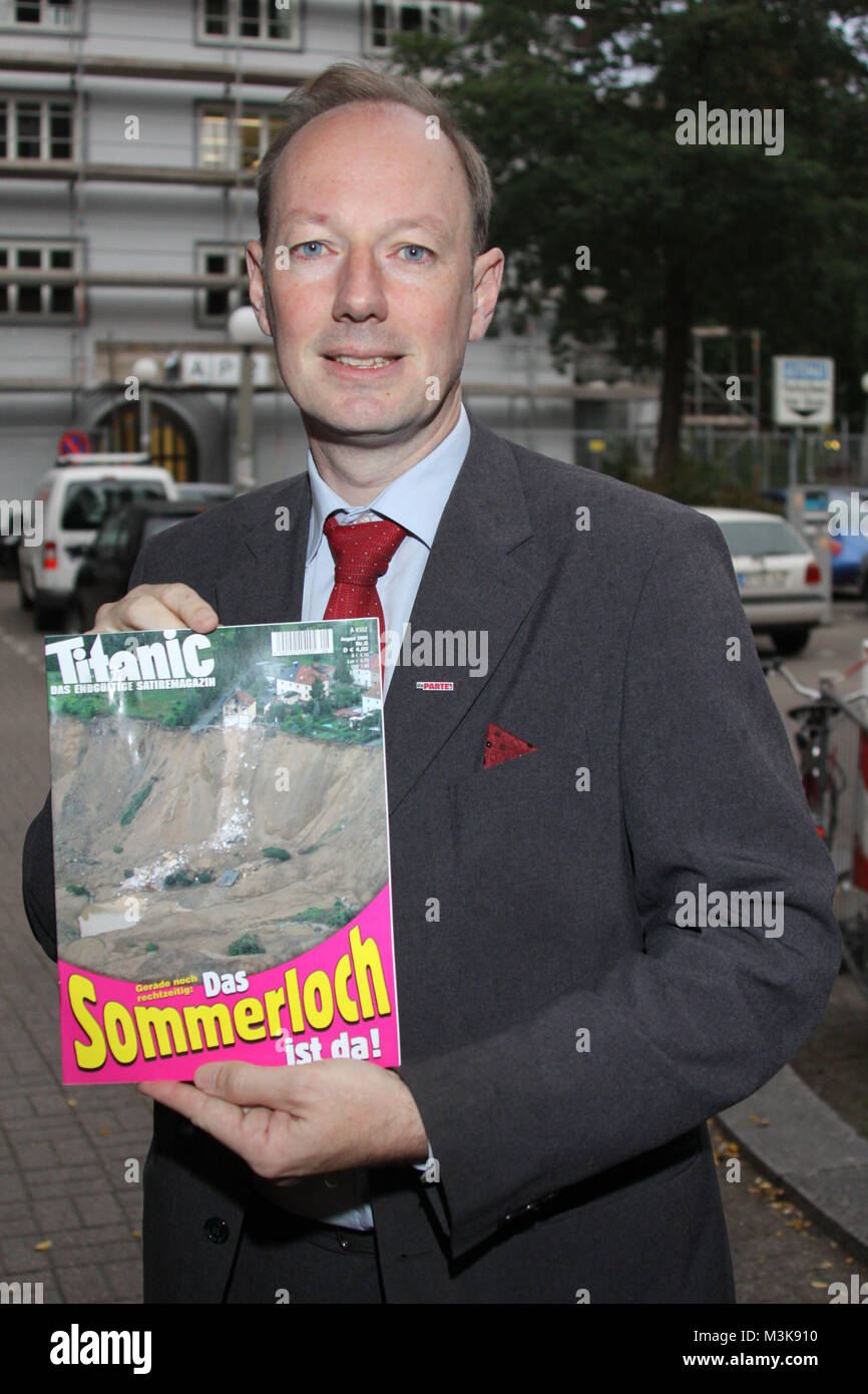 Premiere "Die Partei" mit Martin Sonneborn (Titanic) u.a., Hamburg