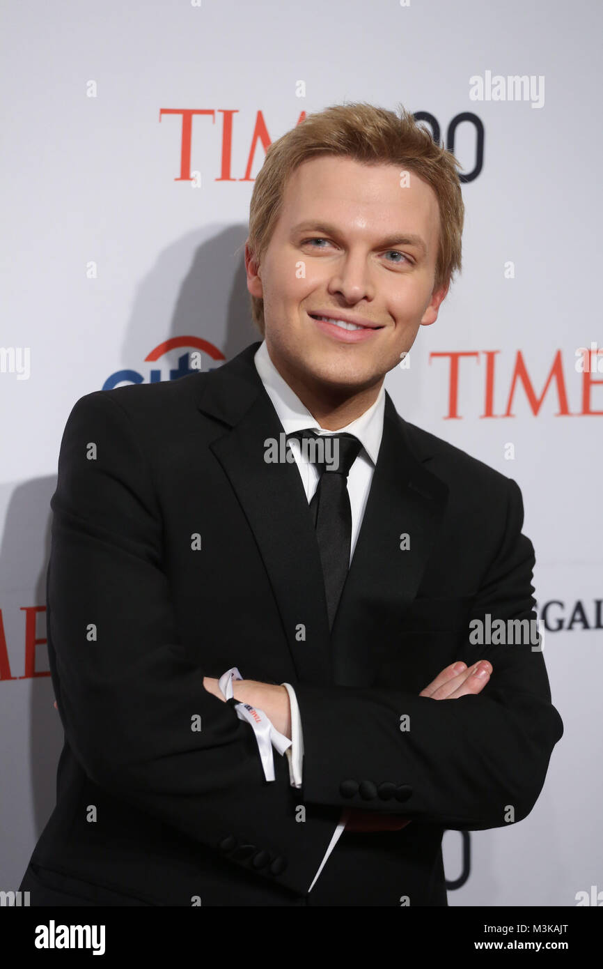 Ronan Farrow attends the TIME 100 Gala at Jazz at Lincoln Center on April 29, 2014 in New York City. Stock Photo