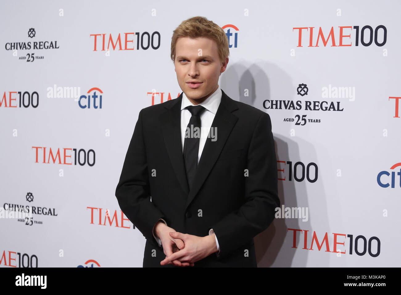Ronan Farrow attends the TIME 100 Gala at Jazz at Lincoln Center on April 29, 2014 in New York City. Stock Photo