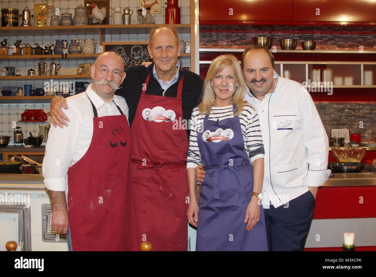 Horst Lichter Hans Joachim Stuck Ulrike Von Der Groeben Johann Lafer Lecker Aufzeichnung Ausstrahlung Voraussichtlich Am 14 10 Hamburg 09 04 2016 Stock Photo Alamy 