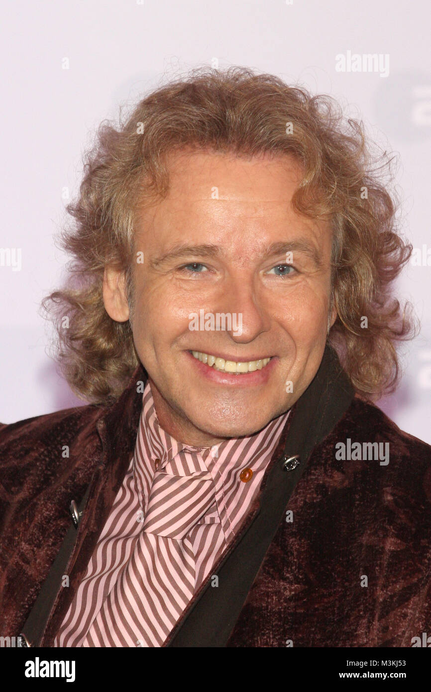 ZDF Fototermin 'Musical Showstar 2008', Hamburg, 28.02.2008, Thomas Gottschalk (Moderation) Stock Photo