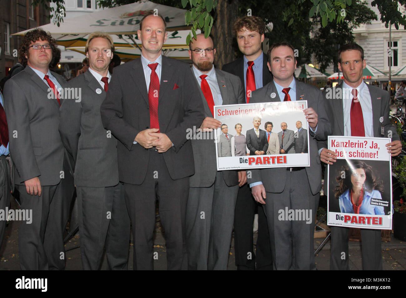Premiere "Die Partei" mit Martin Sonneborn (Titanic) u.a., Hamburg