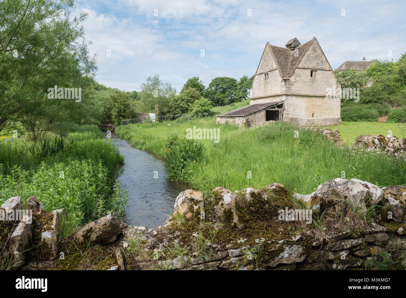 The Dovecot at Naunton, Gloucestershire, The Cotswolds. England. UK