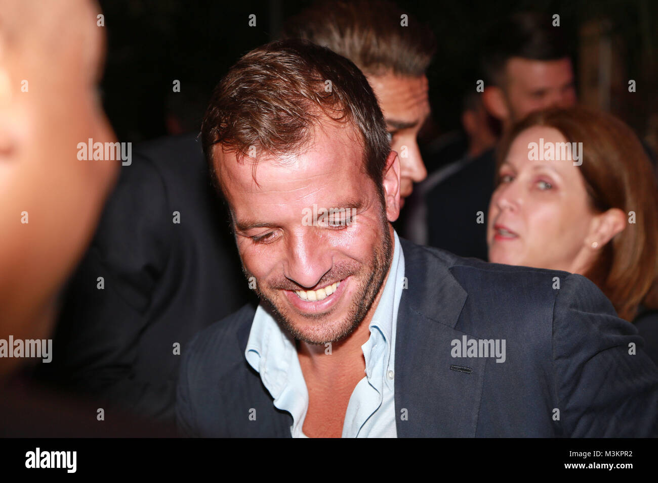 Rafael van der Vaart, Raffaello Summer Day im Restaurant Sage, Berlin, 24.06.2016 Stock Photo