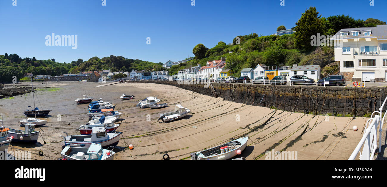 St Rozels Bay Rozel Bay, Jersey, Channel Islands, UK Stock Photo - Alamy