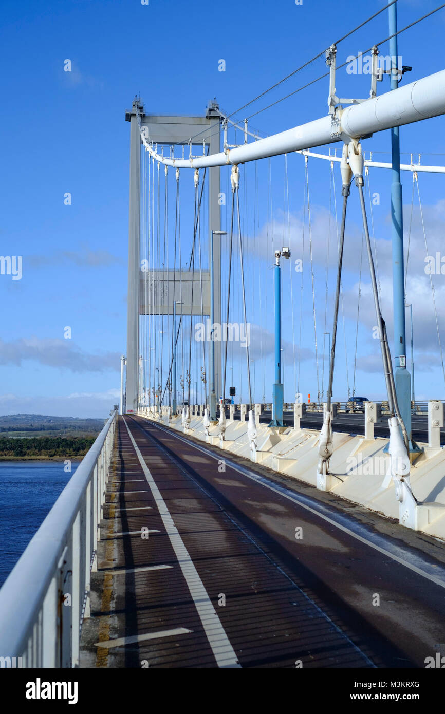 The M48 severn bridge Stock Photo Alamy