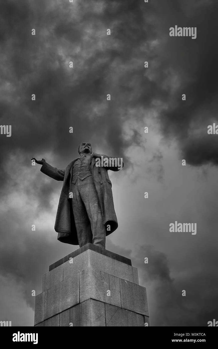 Leninstatue,Ekaterinburg/Russland (Aufnahme vom 28.8.2013) Stock Photo