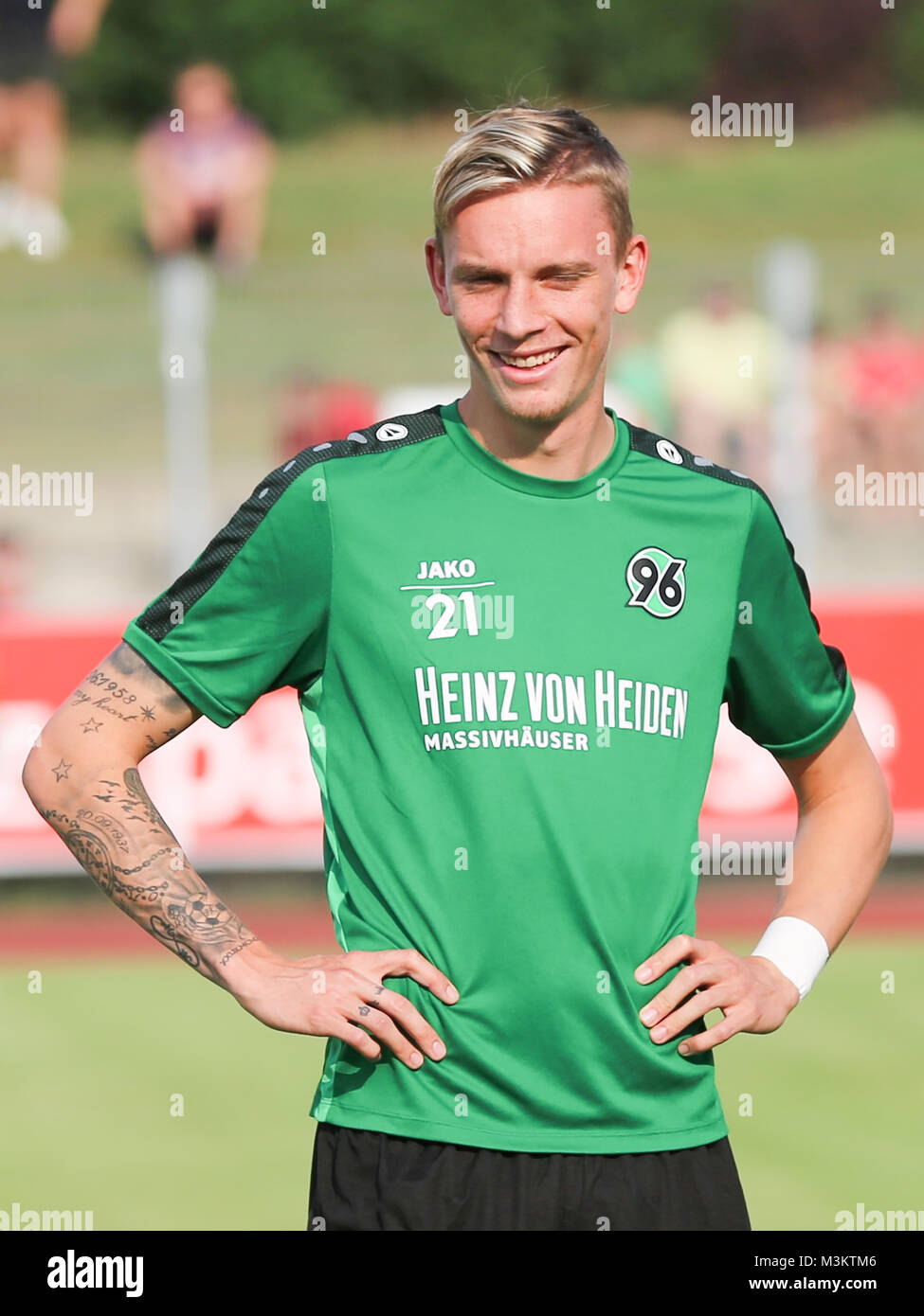 Freundschaftsspiel FC Erzgebirge Aue - Hannover 96 Stock Photo - Alamy