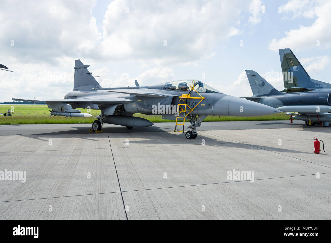 Jas 39 gripen czech force hi-res stock photography images - Alamy