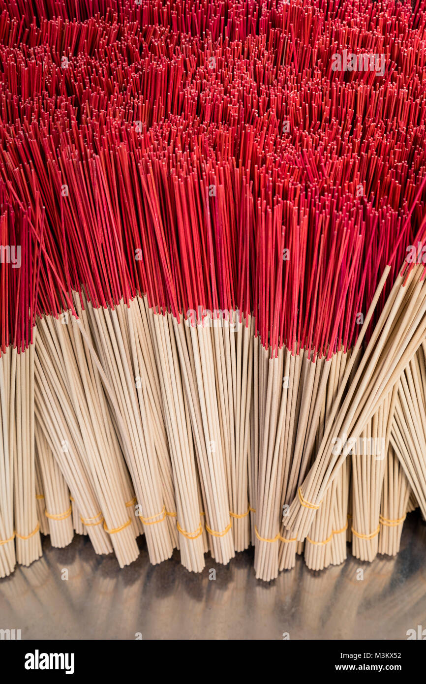 Group of red incense stick, joss stick background Stock Photo Alamy