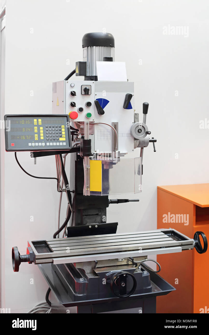 Automated Drilling Milling Machine Tool Stock Photo Alamy
