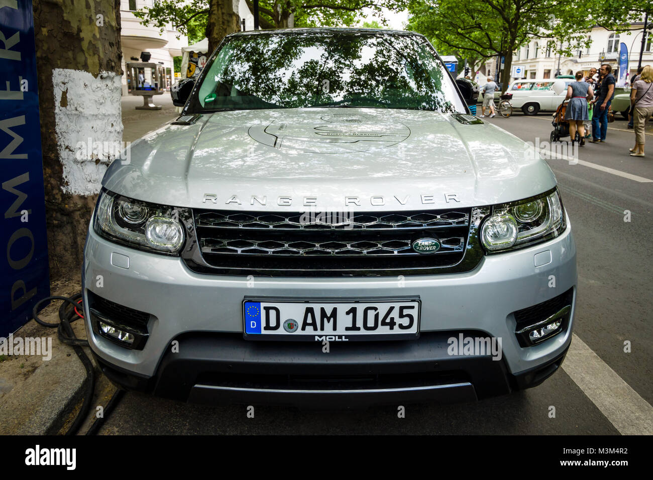 BERLIN JUNE 05, 2016 Midsize luxury SUV Range Rover Sport, since