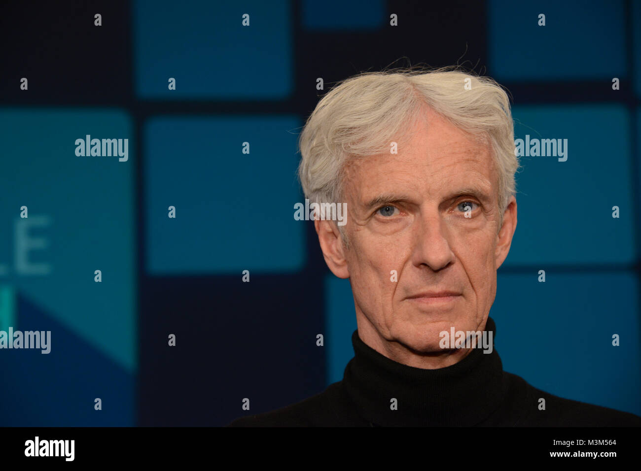 Der deutsche Schauspieler und Autor Mathieu Carriere im Portraet als Gast und Teilnehmer bei der WDR Sendung ãIch stelle michÒ im WDR Fernsehen  Hier beim Fototermin am 11.07.2016 im WDR Fernsehstudio in Koeln Bocklemuend Stock Photo