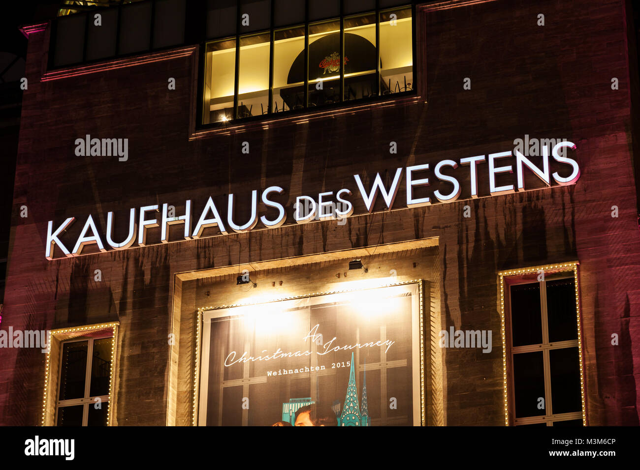 Kaufhaus des Westens department store in Berlin Stock Photo Alamy
