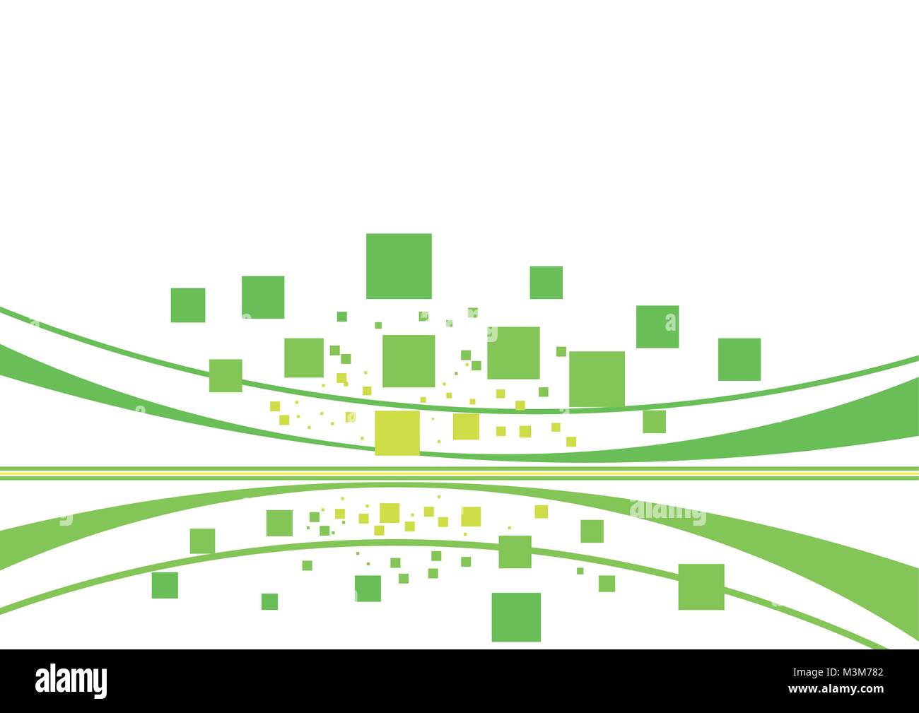 Green Tile Vector Set of tiles Stock Vector Images - Alamy