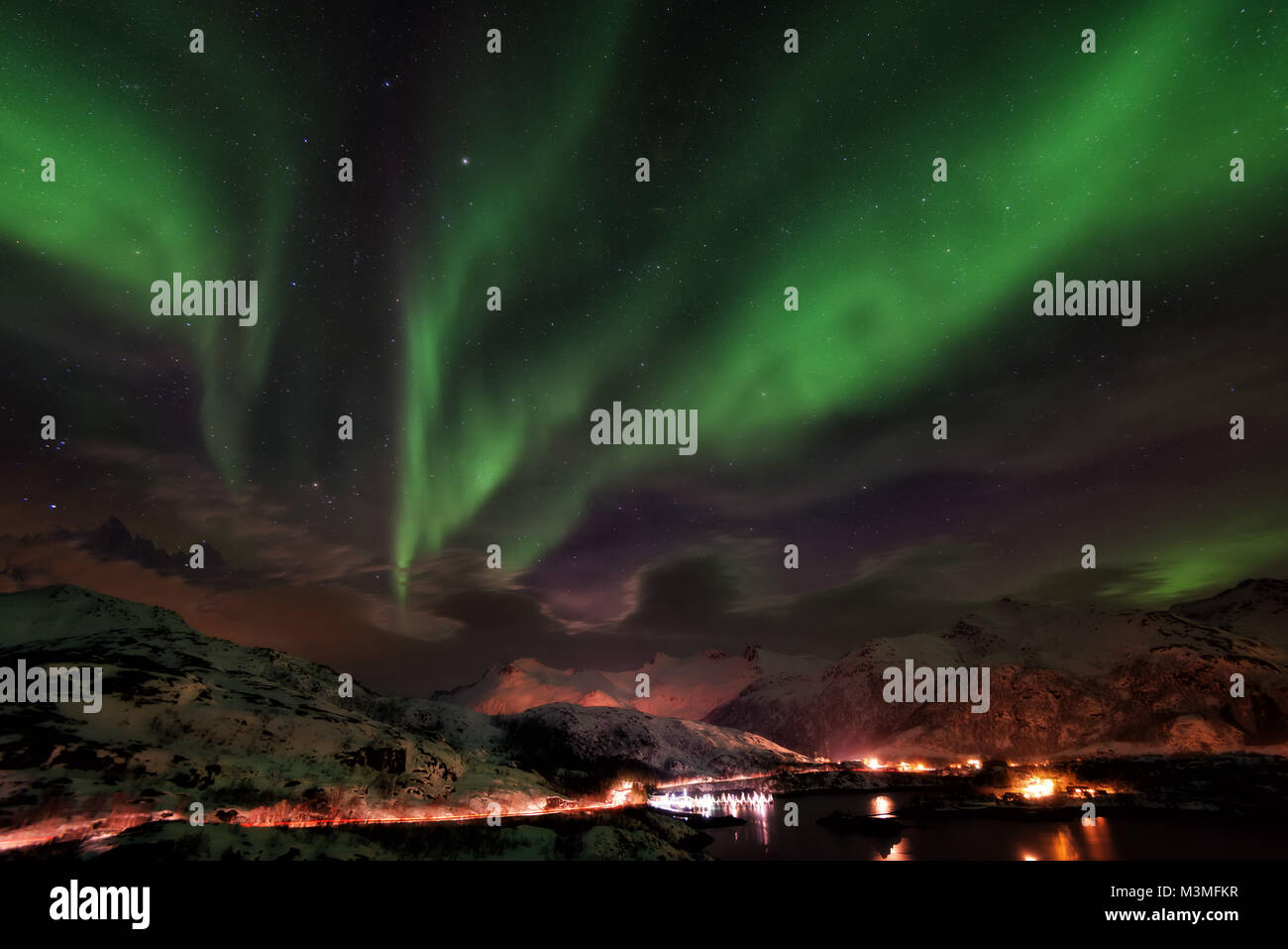 Lofoten Islands Northern Lights - Aurora Borealis Norway taken in 2016 ...