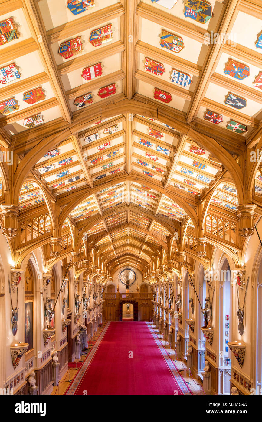 Embargoed to 0001 Monday February 12 St Hall, at Windsor Stock