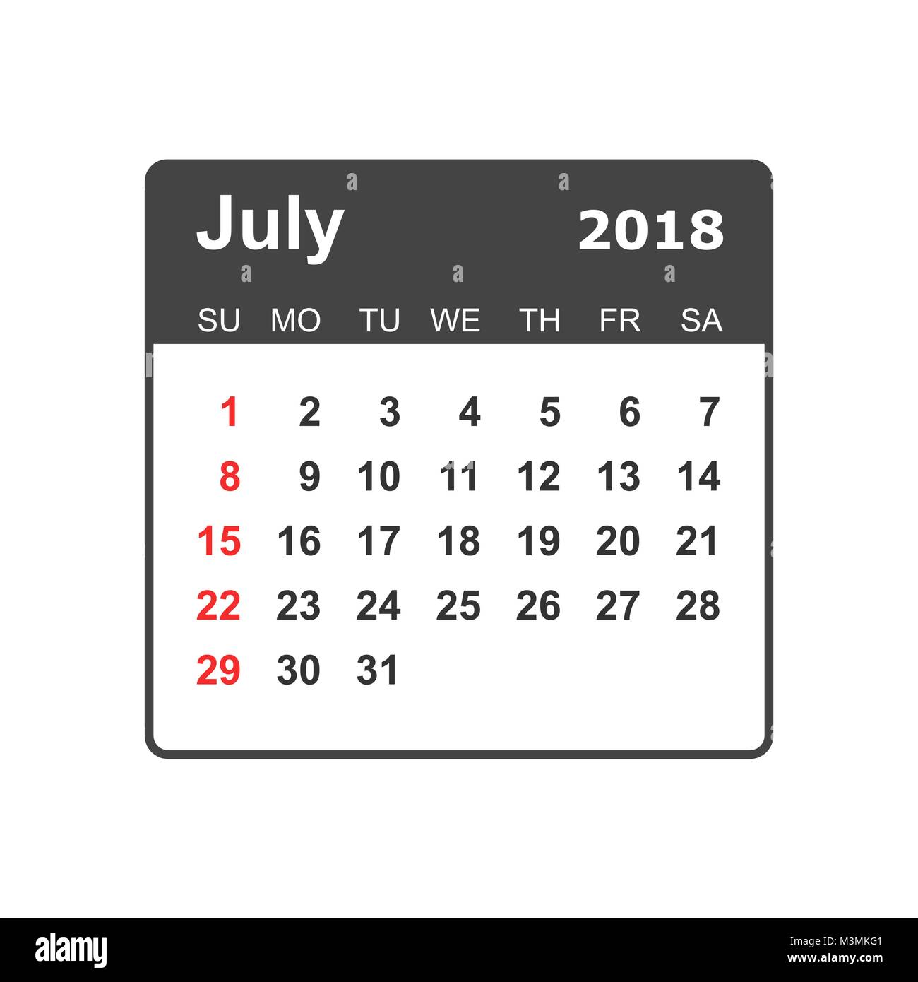 july-2018-calendar-calendar-planner-design-template-week-starts-on