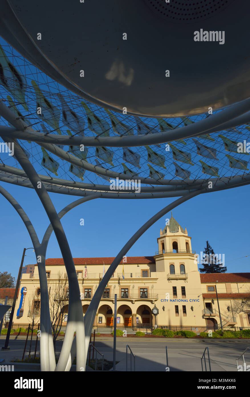 The City National Civic auditorium, San Jose CA Stock Photo Alamy