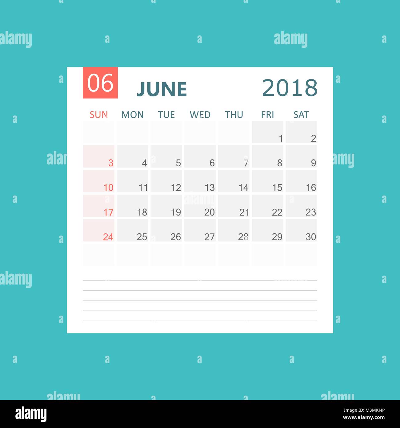 june-2018-calendar-calendar-planner-design-template-week-starts-on