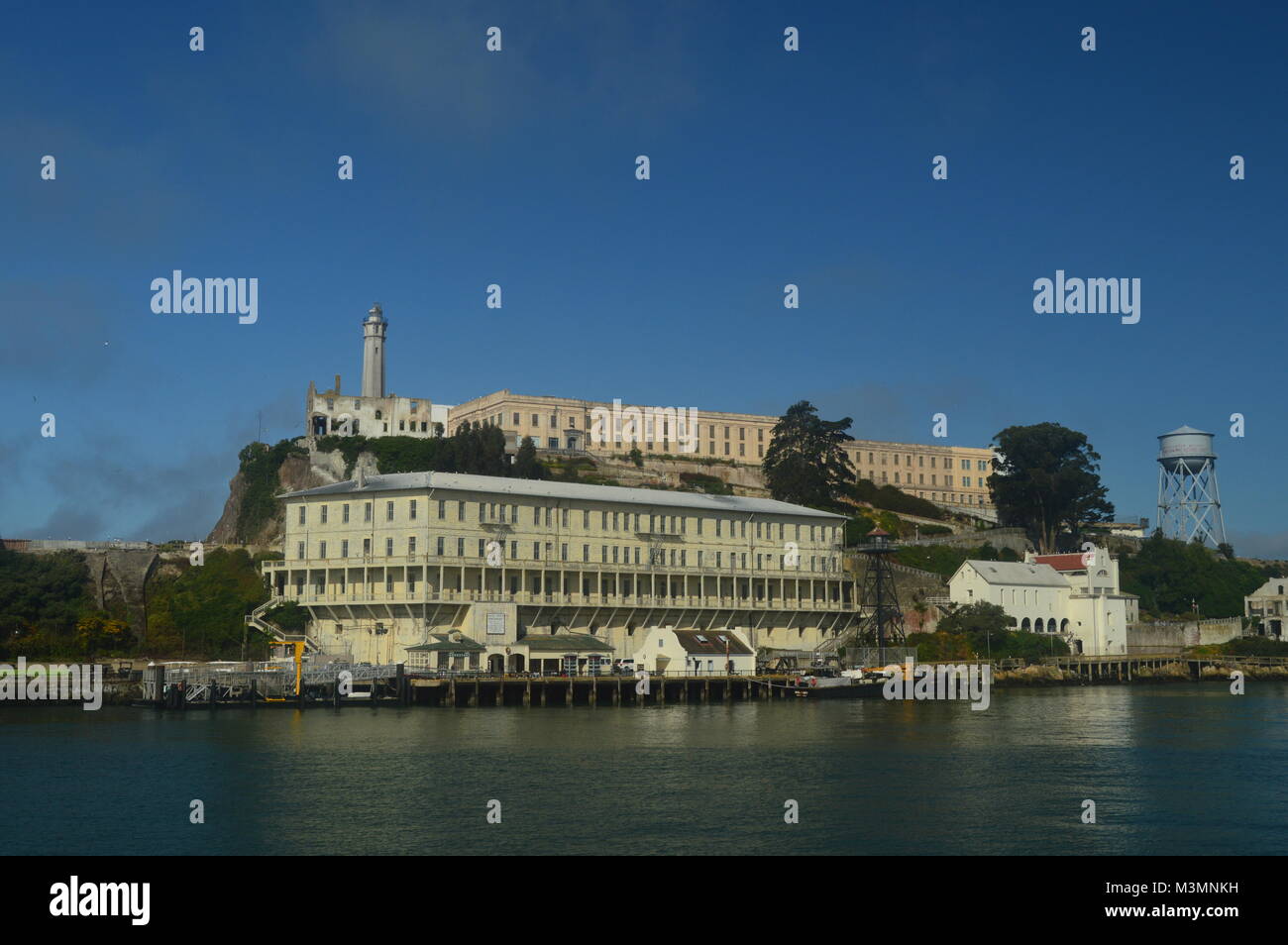 Views Of Alcatraz Island From The Sea. Travel Holidays Architecture June 30, 2017. San Francisco. California USA EEUU Stock Photo
