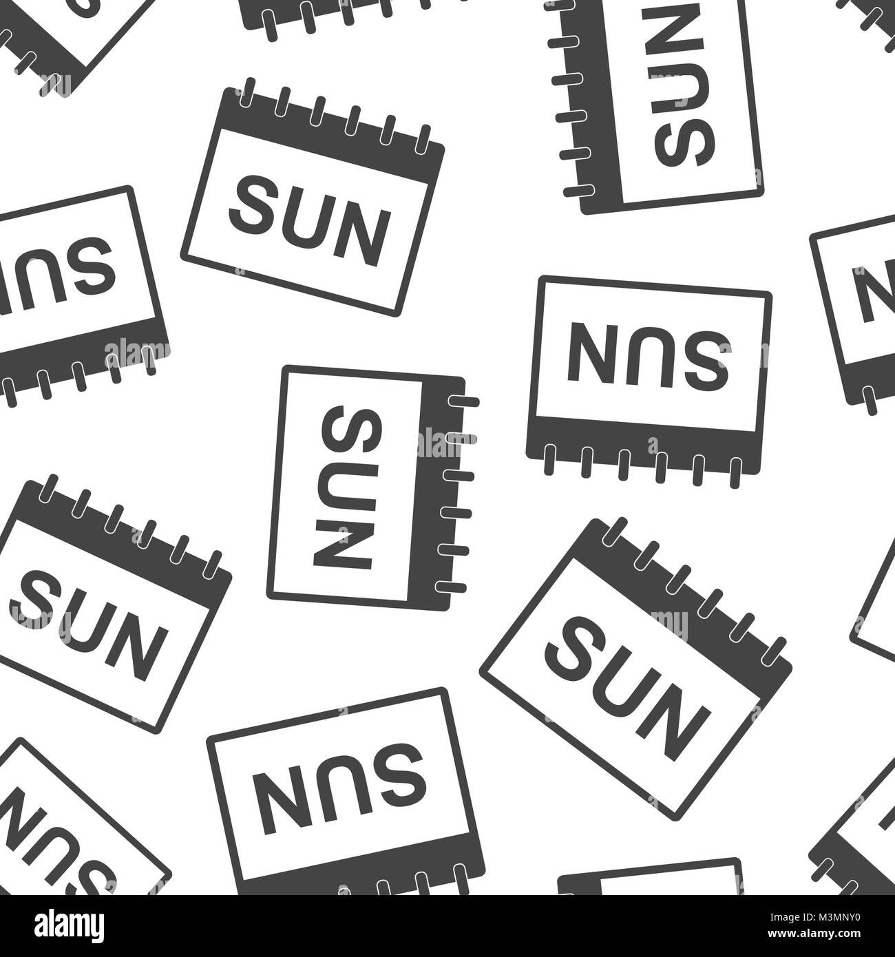 Sunday vector vectors hi-res stock photography and images - Alamy
