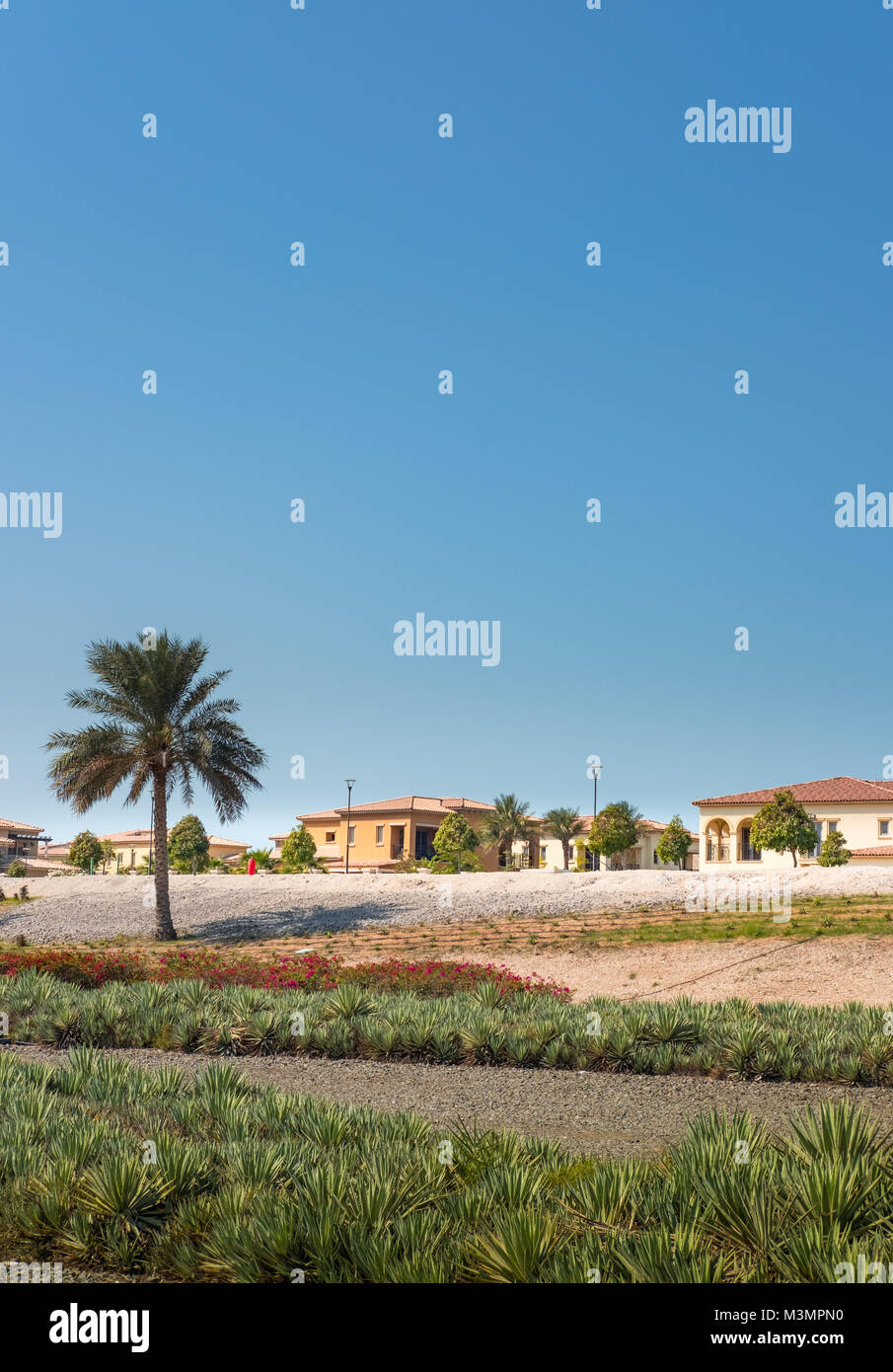 Saadiyat Beach Villas Abu Dhabi, 4th February, 2018 Life in Abu Dhabi, View of Villa and
