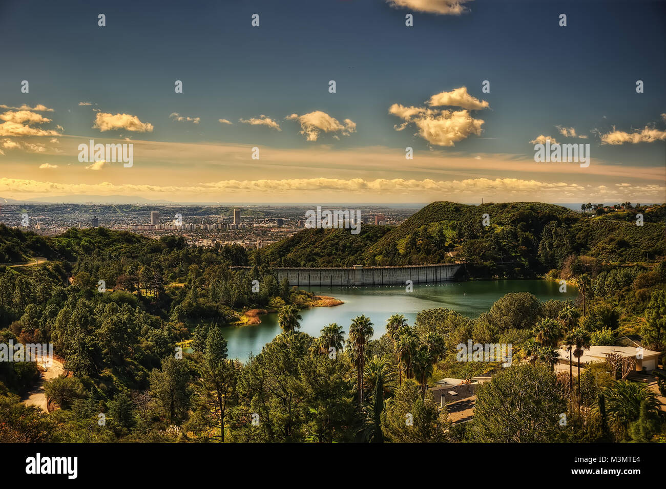 Los angeles skyline lake in hi res stock photography and images Alamy Los angeles skyline lake in hi res stock photography and images Alamy