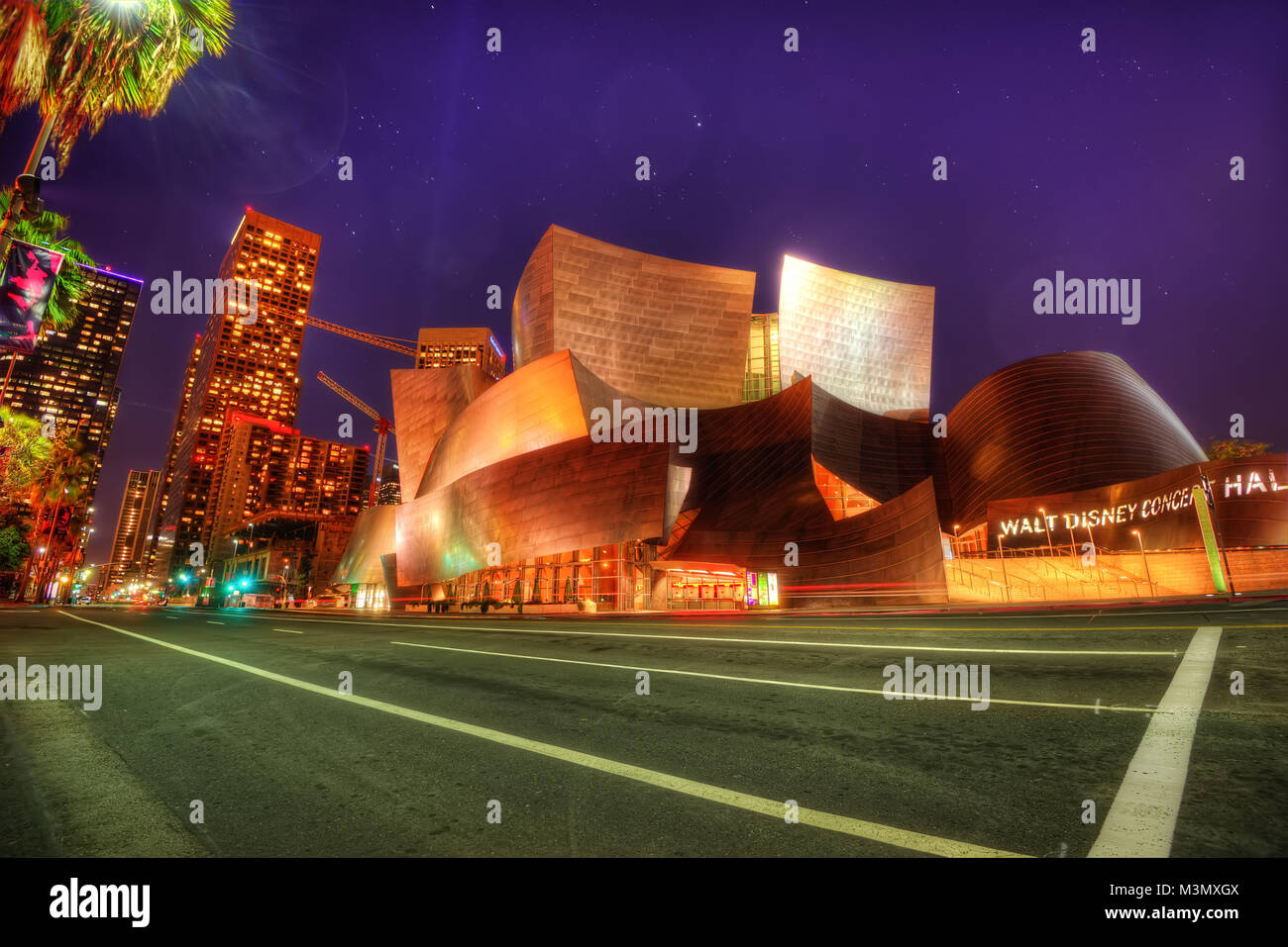 Los Angeles Concert Hall taken in 2015 Stock Photo - Alamy