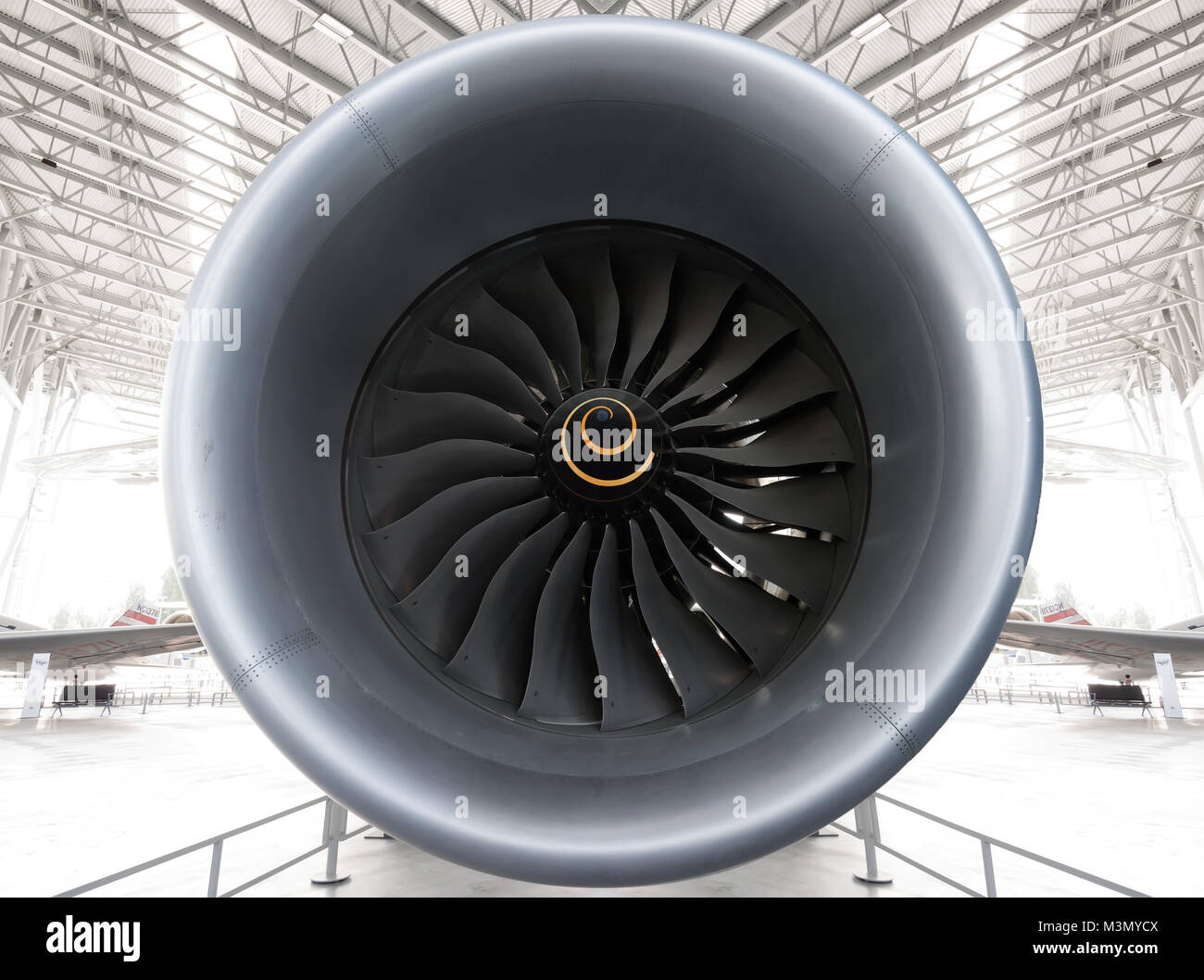 Turbo Fan Jet Engine taken in 2015 Stock Photo Alamy