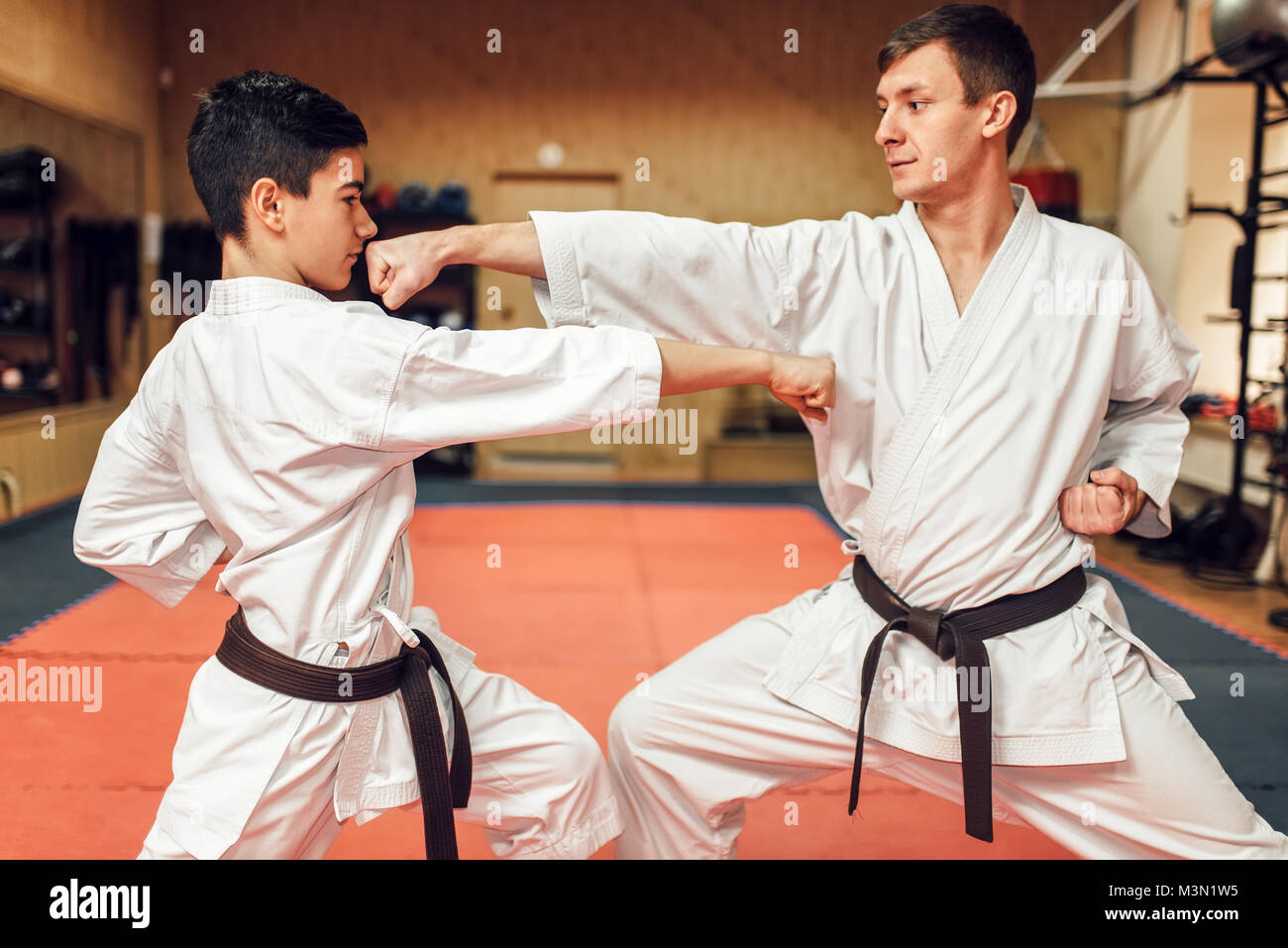 Tae kwon do practice hires stock photography and images Alamy