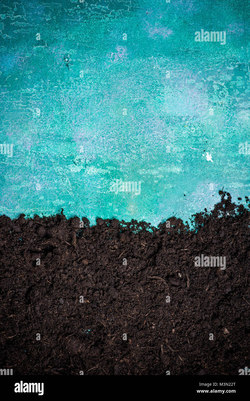 Gardening soil border background Stock Photo Alamy