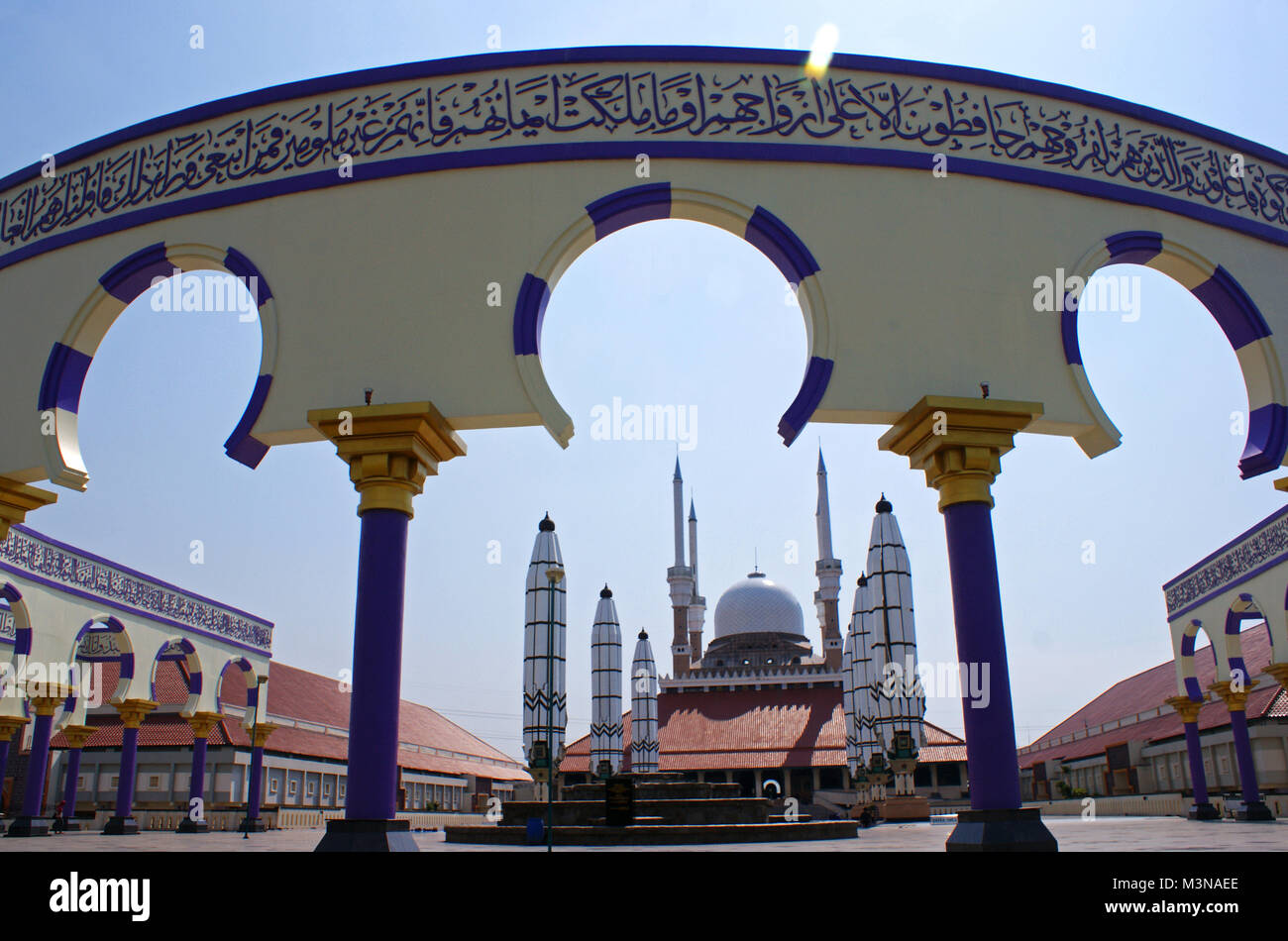 Masjid Agung Jawa Tengah, Semarang, Central Java, Indonesia Stock Photo