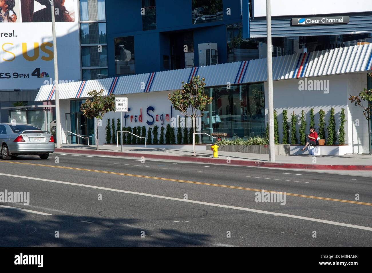 The newest Fred Segal store open on the Sunset Strip in West Hollywood,CA Stock Photo