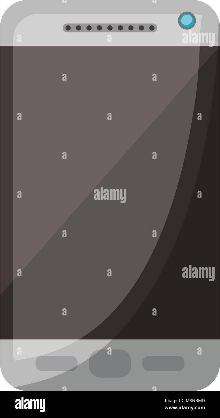 smartphone device isolated icon Stock Vector Image & Art - Alamy