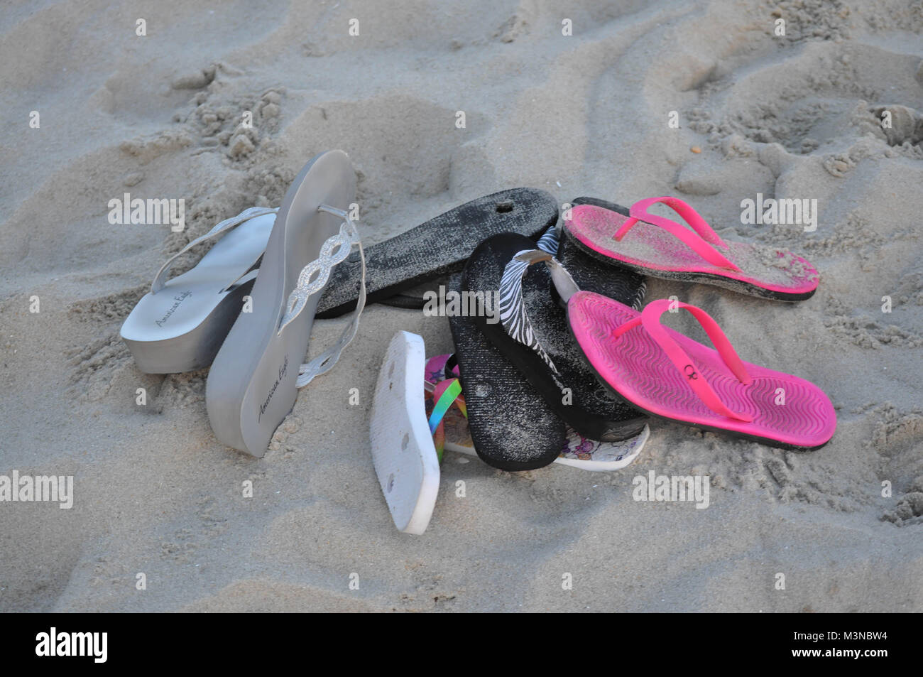 Sandy shoes hi-res stock photography and images - Alamy
