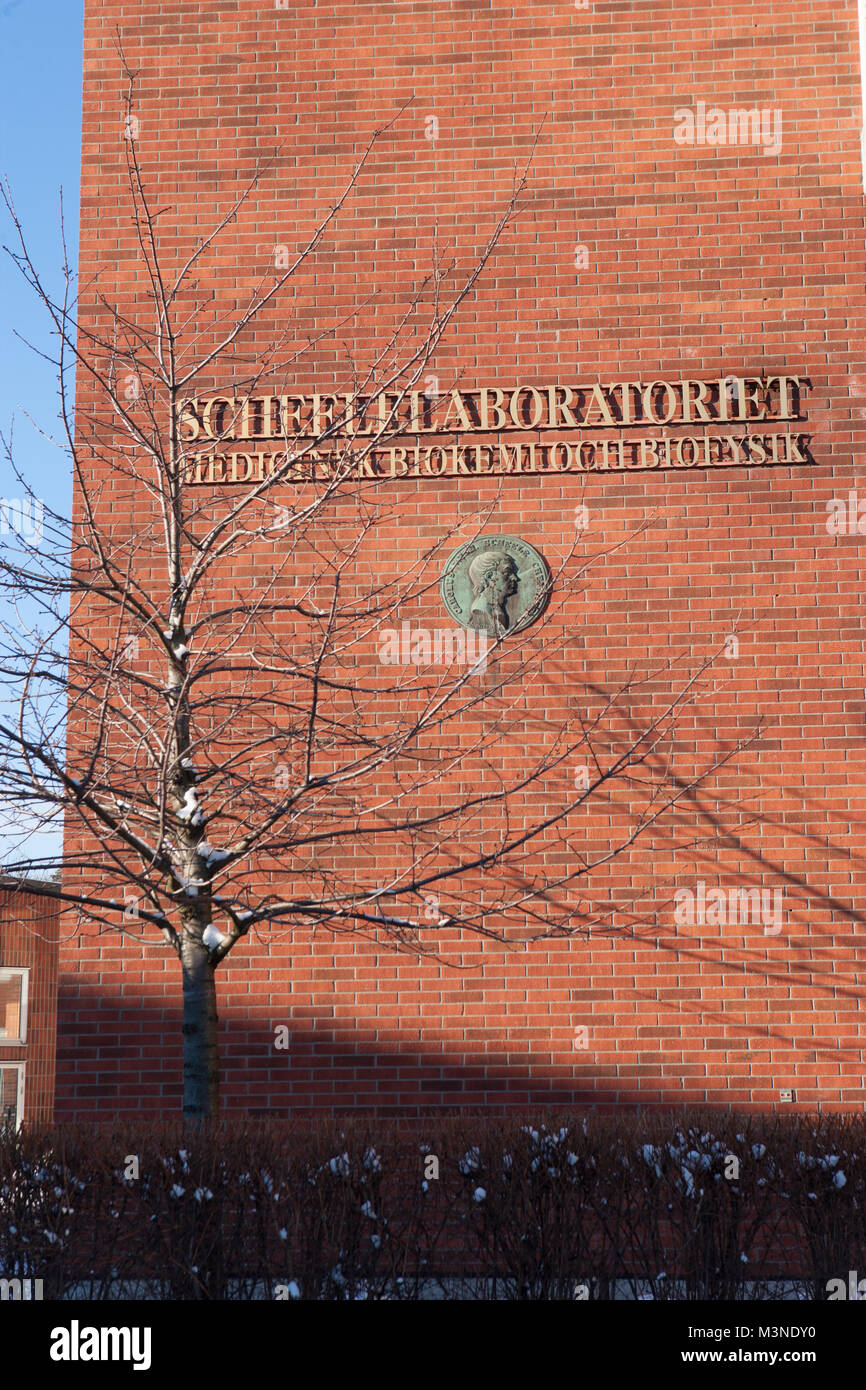 Scheele laboratoriet at Karolinska Institute in Stockholm Stock Photo