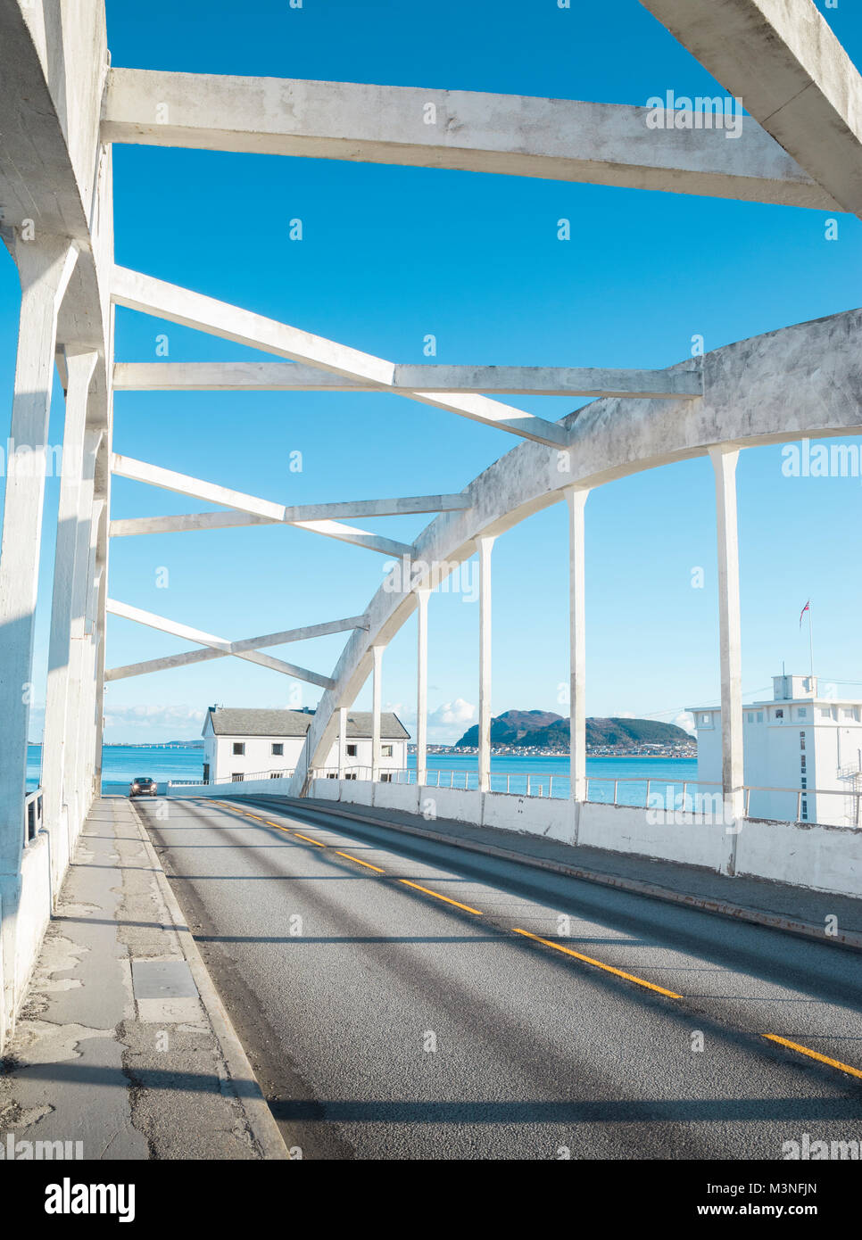 Bridge in Alesund, Norway Stock Photo