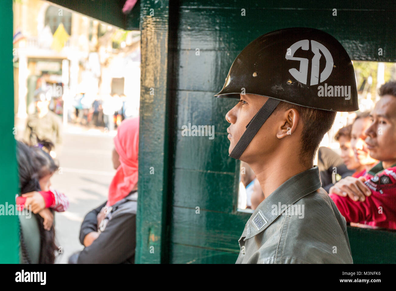 Martial Law Enforcement in Bangkok Stock Photo Alamy