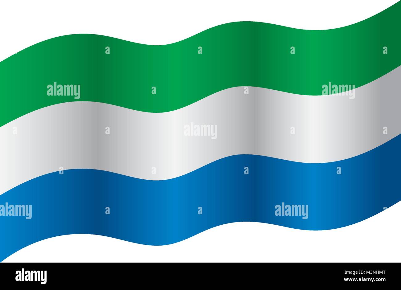 Sierra Leone flag, vector illustration Stock Vector Image & Art - Alamy