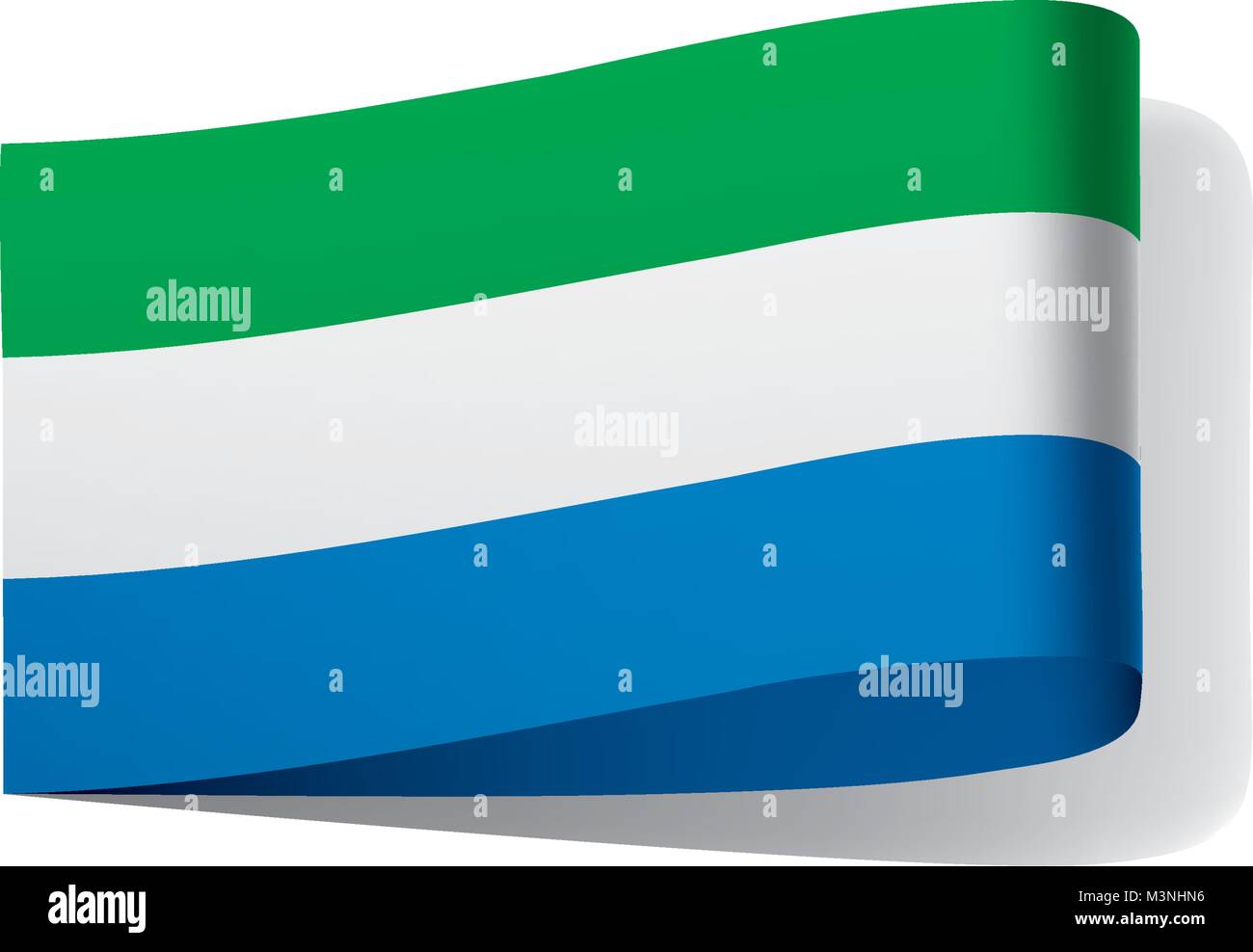 Sierra Leone flag, vector illustration Stock Vector Image & Art - Alamy